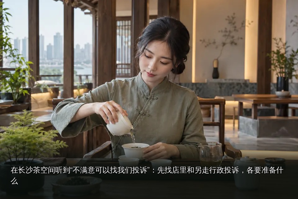 年轻女性品茶主题图|长沙·新中式盖碗冲泡